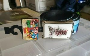 MARVEL COMICS BELT Thor AVENGERS 2011 NWT NEW Ships in 24 hours! - Picture 1 of 3