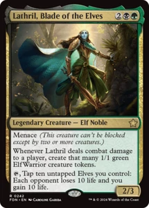 Lathril, Blade of the Elves | FDN Foundations | NM | MTG EDH Elf Tribal - Picture 1 of 1