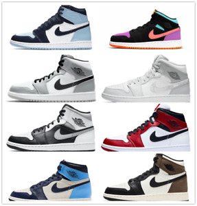 Nike Air Jordan 1 Mid In Damen Turnschuhe Sneakers Gunstig Kaufen Ebay