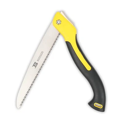 B BOSI TOOLS Folding Saw 10-Inch SK5 Blade Heavy Duty Portable Foldable Hand ... - Imagem 1 de 4