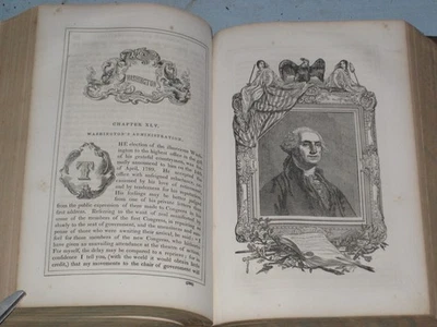 1850 BOOK THE PICTORIAL HISTORY OF THE UNITED STATES OF AMERICA BY JOHN FROST - Image 1 of 4