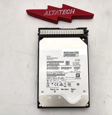 HP 857967-001 10TB 6G 7.2K LFF SATA 3.5 SC DS HDD Hard Disk Drive - Image 1 of 4