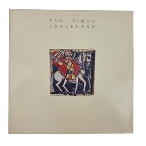 Paul Simon Graceland Vinyl LP 1986 UK Album Embossed Sleeve Warner Bros WX 52 - Imagen 1 de 6