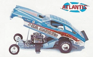 Atlantis AMCH1499 - 1/16 Mickey Thompson Marines Funny Car - Neu - Bild 1 von 1