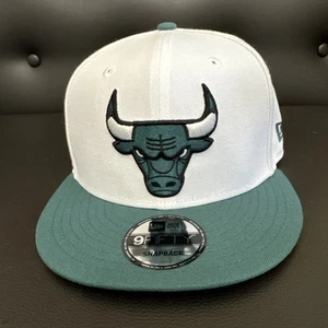 New Era Chicago Bulls 9FIFTY Retro 4 Snapback Green/White - Picture 1 of 6