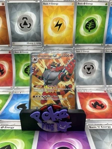 Incineroar ex 187/162 Fill Art Pokemon Sv05: Temporal Forces - Picture 1 of 2