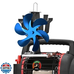 Holzofen Ventilator kompatibel für Buddy Heizung, Wärmebetriebener Kaminlüfter mit Br - Bild 1 von 5