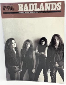 Badlands (Jake E. Lee) Authentic Recorded Versions Guitar Tab Songbook 1989 RARE - Bild 1 von 7