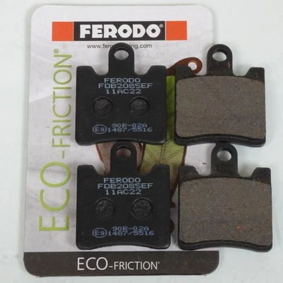 Plaquette de frein Ferodo pour Moto Yamaha 1300 Fjr A/As 2006 AVG / AVD / - Photo 1/3