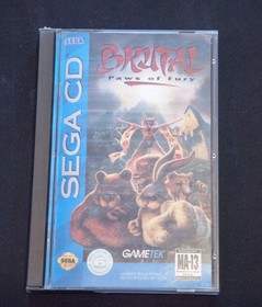 Sega CD Mega CD Brutal Paws of Fury (US/NTSC)