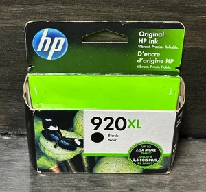 NUEVO Cartucho de impresora de tinta negra original HP 920XL Exp. Fecha 06/2023+ - Imagen 1 de 4