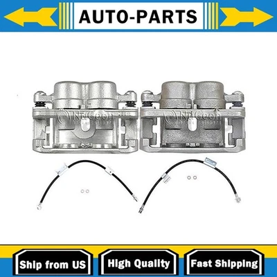 前刹车卡钳带软管驱动器乘客侧适用于雪佛兰 Tahoe 4.8L — 第 1/4 张图片