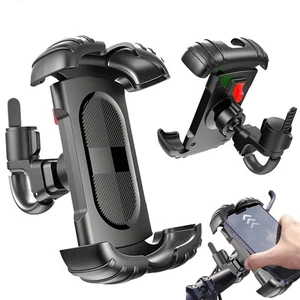 360° Bike Phone Holder, Phone Mount for Bicycle and Motorcycle Handlebar, Strong - Picture 1 of 12