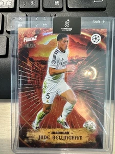 2025 Topps FugenZ UEFA UCC Real Madrid Jude Bellingham Red /25 - Picture 1 of 2