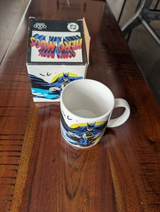 Vintage 1989 Comic Book Hero Mug DC Comics The Good Company - Batman - Picture 1 of 6