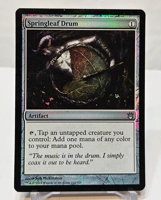 FOIL Springleaf Drum Born of the Gods MTG Magic The Gathering 359 - Image 1 of 4
