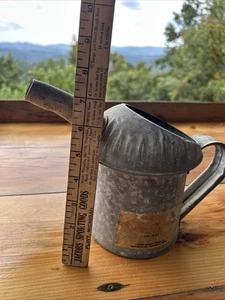 VINTAGE J-M 52 ONE QUART OIL CAN - Picture 1 of 5