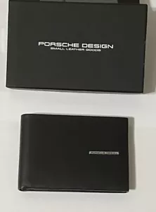 Porsche Design CL2 3.0 Geldbörse H6 schwarz Leder RFID nagelneu im Karton - Bild 1 von 7