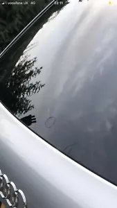 100% GLASS Audi (ALL MODELS) delete REAR REMOVAL window de wiper bung Grommet - Picture 1 of 3