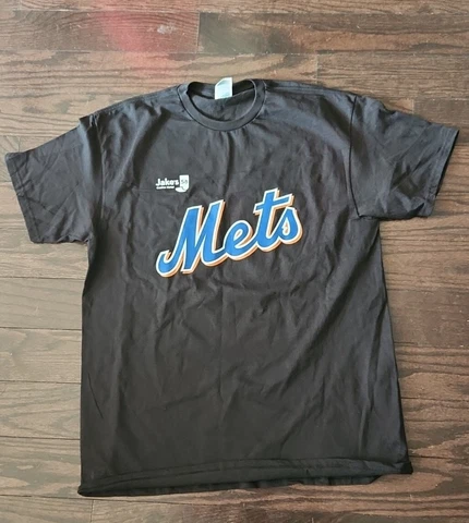 New York Mets Max Scherzer Black T-Shirt Citi Field SGA Large Cover