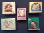 Lot of 5 Precious Moments Members Only Figurines- 1990, 1991 & 1992.