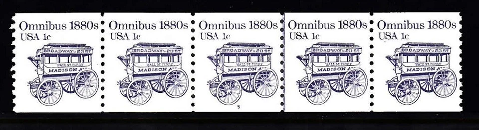 USA PNC SC# 1897 OMNIBUS  1c -W. A.- PNC5 MNH - PL# 5 - Image 1 of 1