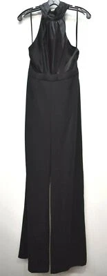 Mono Jill Jill Stuart para mujer cuello halter cremallera trasera medios mixtos pierna ancha 4 Foto 1 de 4