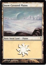 Snow-Covered Plains Magic MtG x1 Coldsnap MP