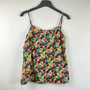 Seasalt Sea Breeze Cami UK 8 EU 36 Camisole Strappy Top Coastal Floral - Picture 1 of 6