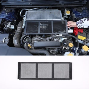 Carbon Steel Engine Bay Radiator Protector Cover Net Fits Subaru WRX 2022-2024 - Picture 1 of 13