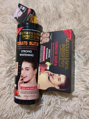 Glutatión Tomate Gluta Terminal Vitamina C Loción Corporal 500ml, Jabón Facial Corporal Foto 1 de 4