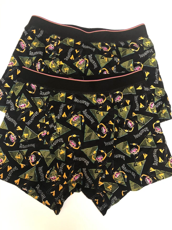 2 Pk Muppets Mens Boxer Shorts New - Image 1 of 2