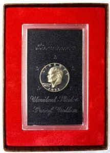 Eisenhower United States Mint Silver Proof Dollar 1971 - Picture 1 of 3