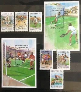 Lesotho - 1988 - Summer Olympics Games in Seoul - stamps / Timbres MNH** B304 - Picture 1 of 1