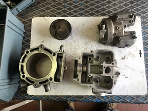 Zylinderkopf Kolben Ktm 450 Exc 2000 2001 2002 2003 2004 2005 2006 2007 - Bild 1 von 24