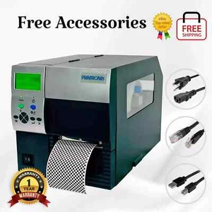 Refurbished Printronix SL/T4M Industrial Thermal Transfer Label Printer LAN USB - Picture 1 of 12