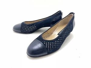 Theresia M. Damen Halbschuh Slipper Comfortschuh Blau Gr. 37 (UK 4) - Bild 1 von 4