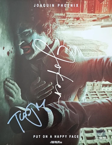 Todd Phillips JOKER Signed 11x14 Photo OnlineCOA AFTAL Cover