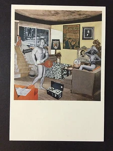 RICHARD HAMILTON,  artist's card, Tate Modern gallery, 2014 - Picture 1 of 3