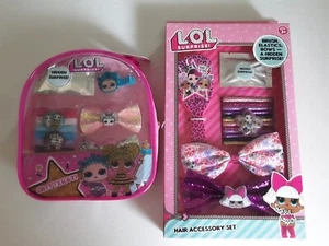 LOL SURPRISE! Hair Accessories with Tiny Backpack Plus Hair Set Christmas Gift - Picture 1 of 11