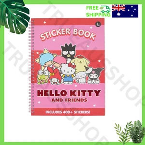 Hello Kitty & Friends Spiral Sticker Book – 419 Stickers | Fun Activity Book for - Picture 1 of 6