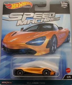 Hot Wheels Premium McLaren 720S Speed Machines 2/5 2023 HKC43-LA10 - Imagen 1 de 7