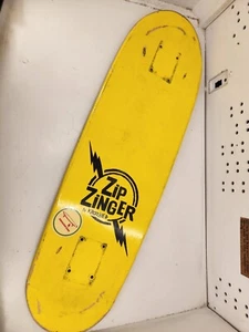 RAR Krooked Zip Zinger Yellow Skateboard, nur Deck, gebraucht - Bild 1 von 8