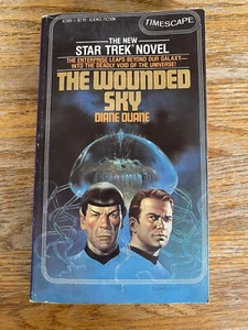 Libro de bolsillo Star Trek The Wounded Sky Diane Pocket NUEVO SIN LEER Timescape - Imagen 1 de 3
