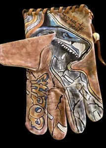 Leather Motorcycle Gloves - Foto 1 di 21