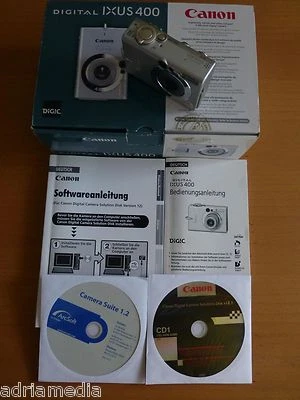 Canon Digital IXUS 400 4,0 MP Digitalkamera silber  IXUS400 Kamera Foto  Digital - Bild 1 von 2