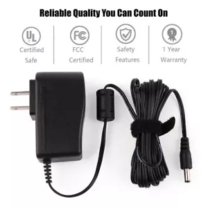 9.5V 1A AC Adapter For Casio WK-220 WK-225 WK-240 AD-E95100L ADE95100L Keyboard