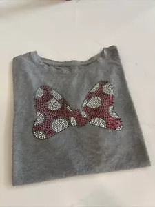 Camiseta Mini Mouse Mouse Pentequin de los Parques Disney en Gris XL - Imagen 1 de 8
