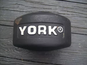 1/2 80 YORK BARBELL BLOB BodyBuilding TRAINING Pinch STRONGMAN Grip DUMBBELLS* - Picture 1 of 4