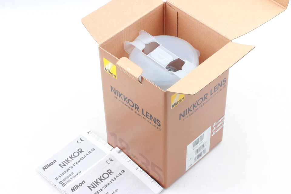 [Unused in Box]  Nikon Nikkor AF-S 18-35mm f3.5-4.5 G ED Zoom Lens From JAPAN - Image 1 of 4